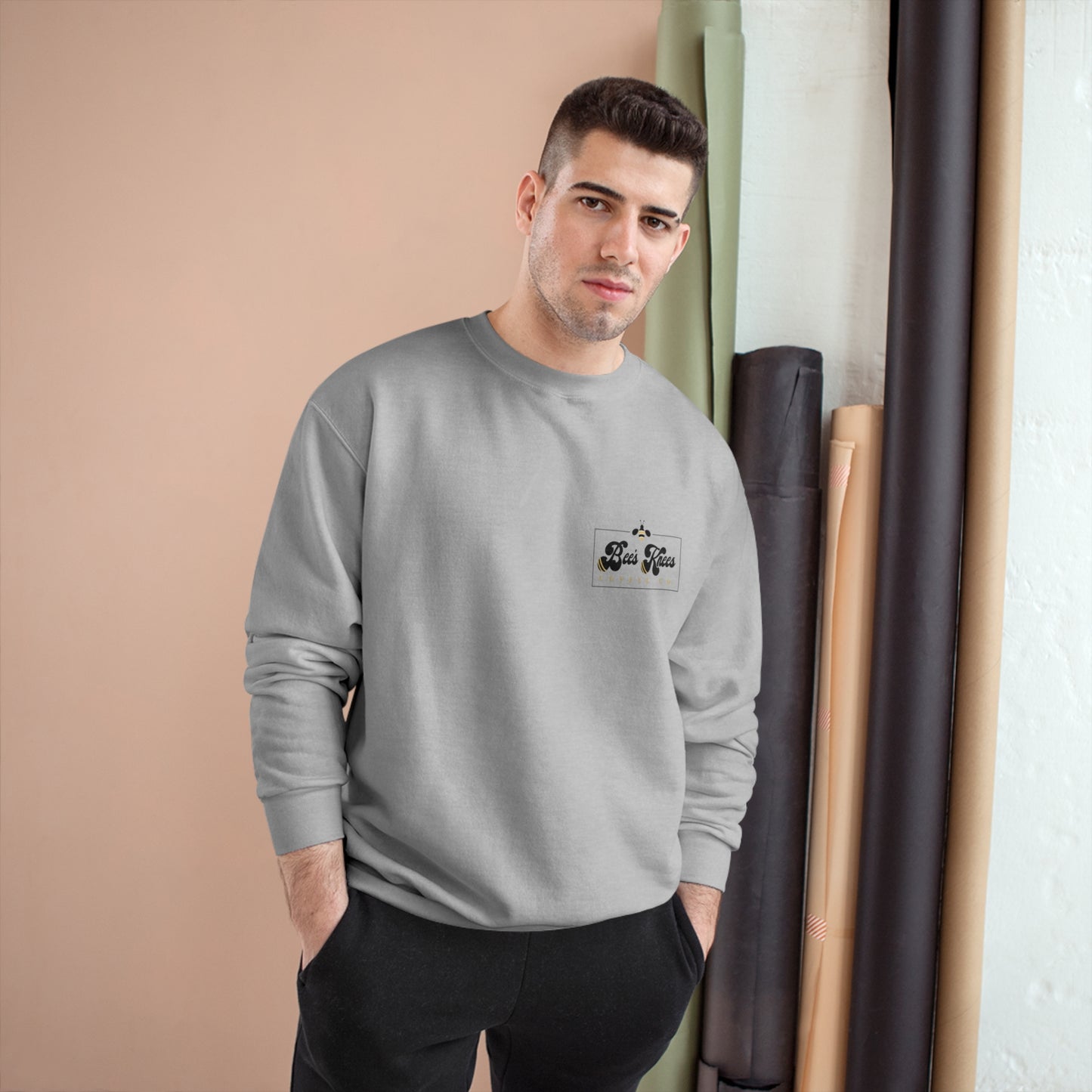 Bee's Knees Pocket Logo Champion Sweatshirt