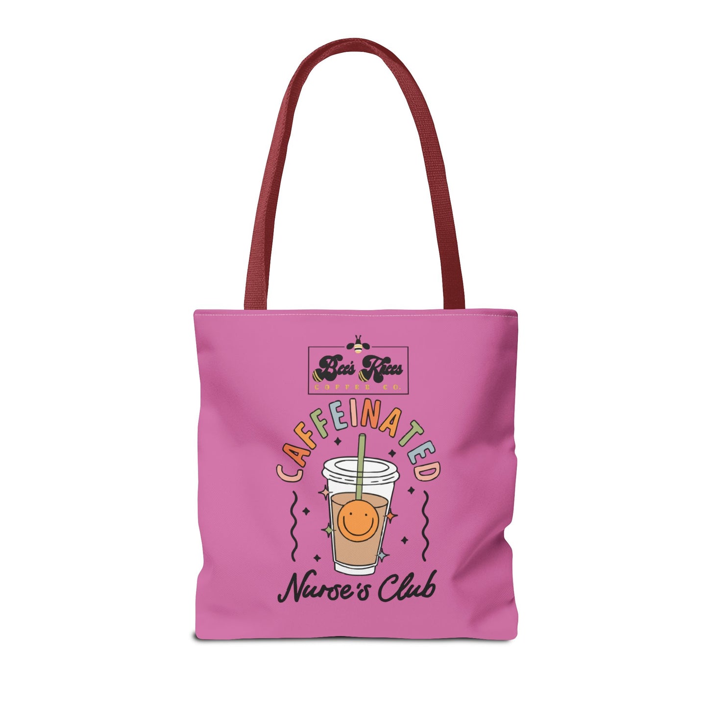 Caffeinated Nurse Club/Bee's Knees Tote Bag (AOP)