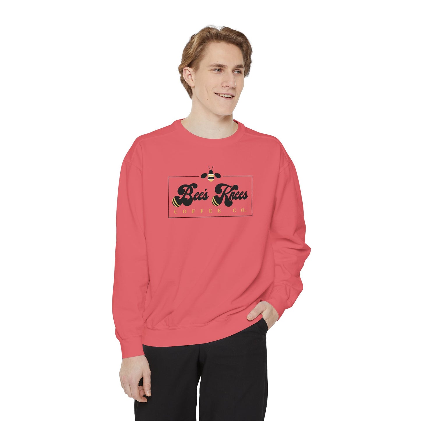 Bee's Knees logo Unisex Garment-Dyed Sweatshirt
