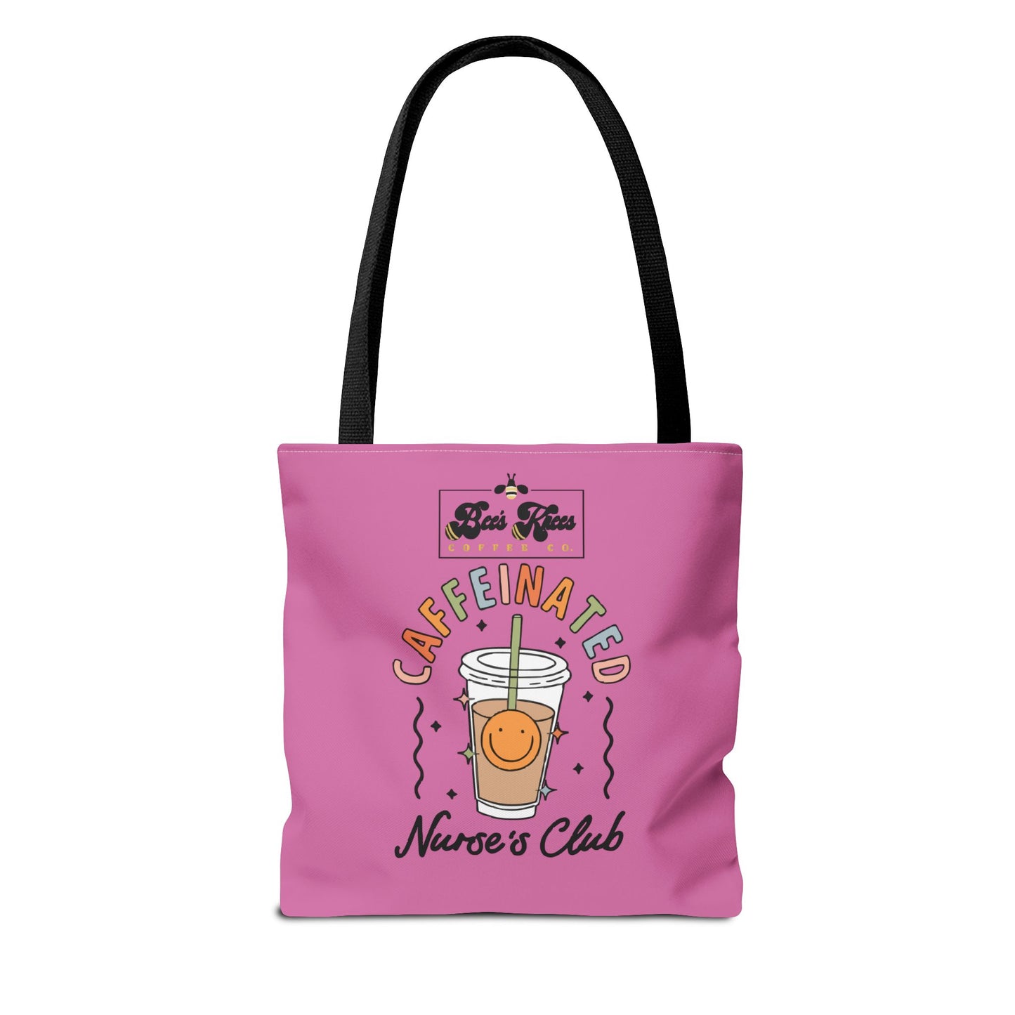 Caffeinated Nurse Club/Bee's Knees Tote Bag (AOP)