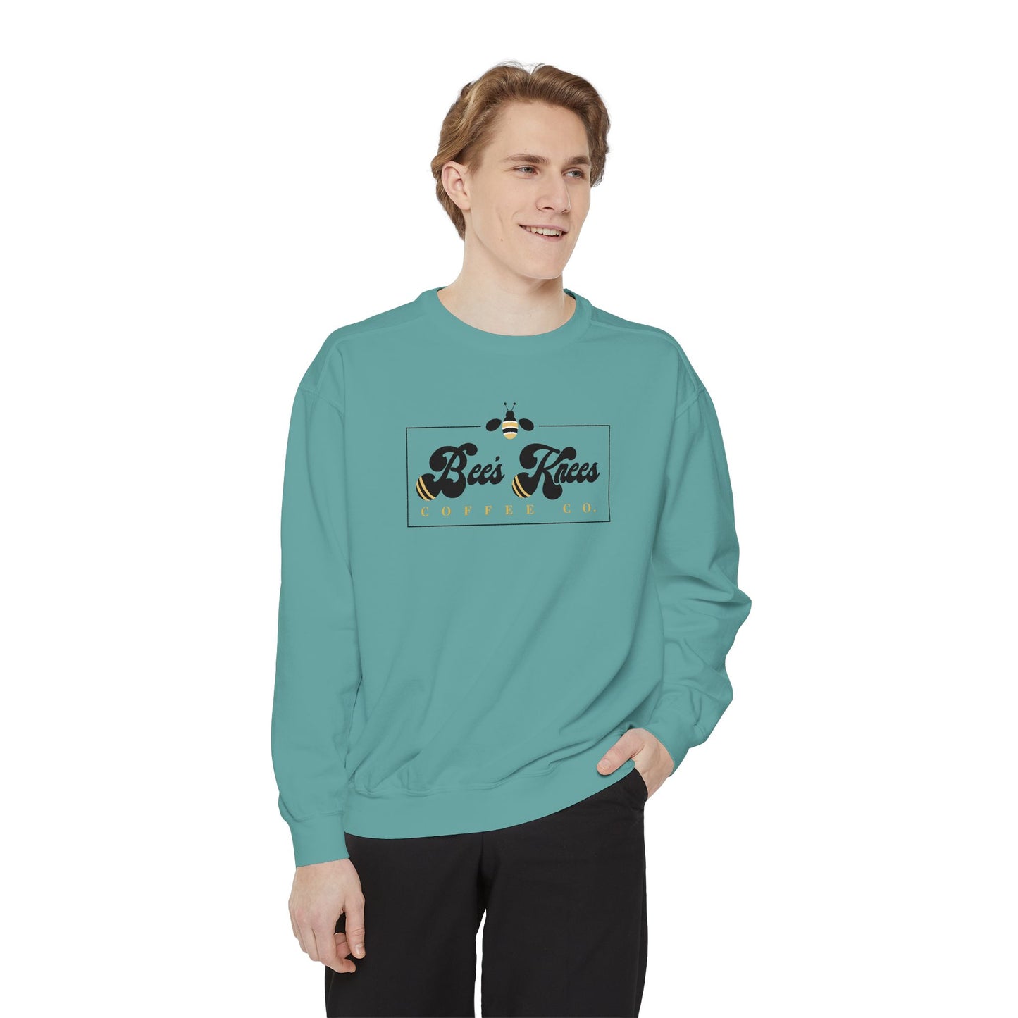Bee's Knees logo Unisex Garment-Dyed Sweatshirt