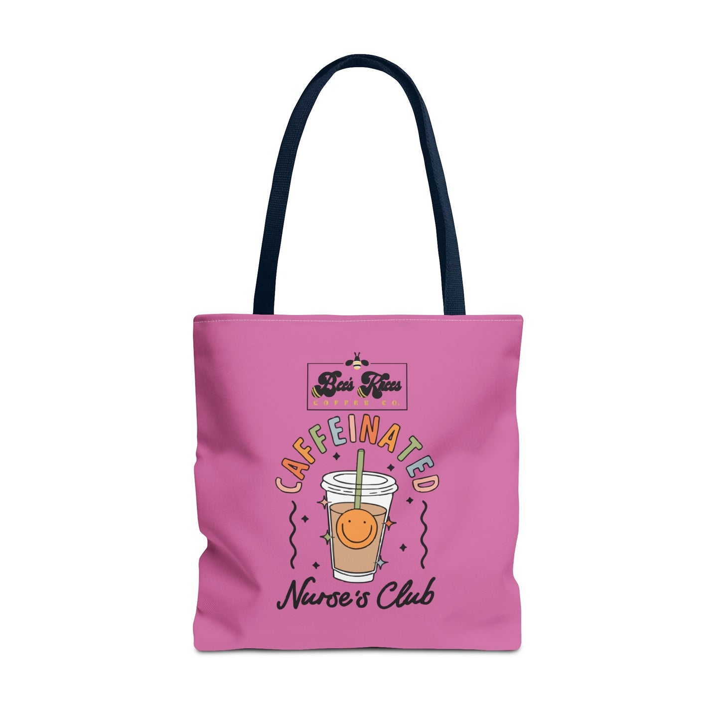 Caffeinated Nurse Club/Bee's Knees Tote Bag (AOP)