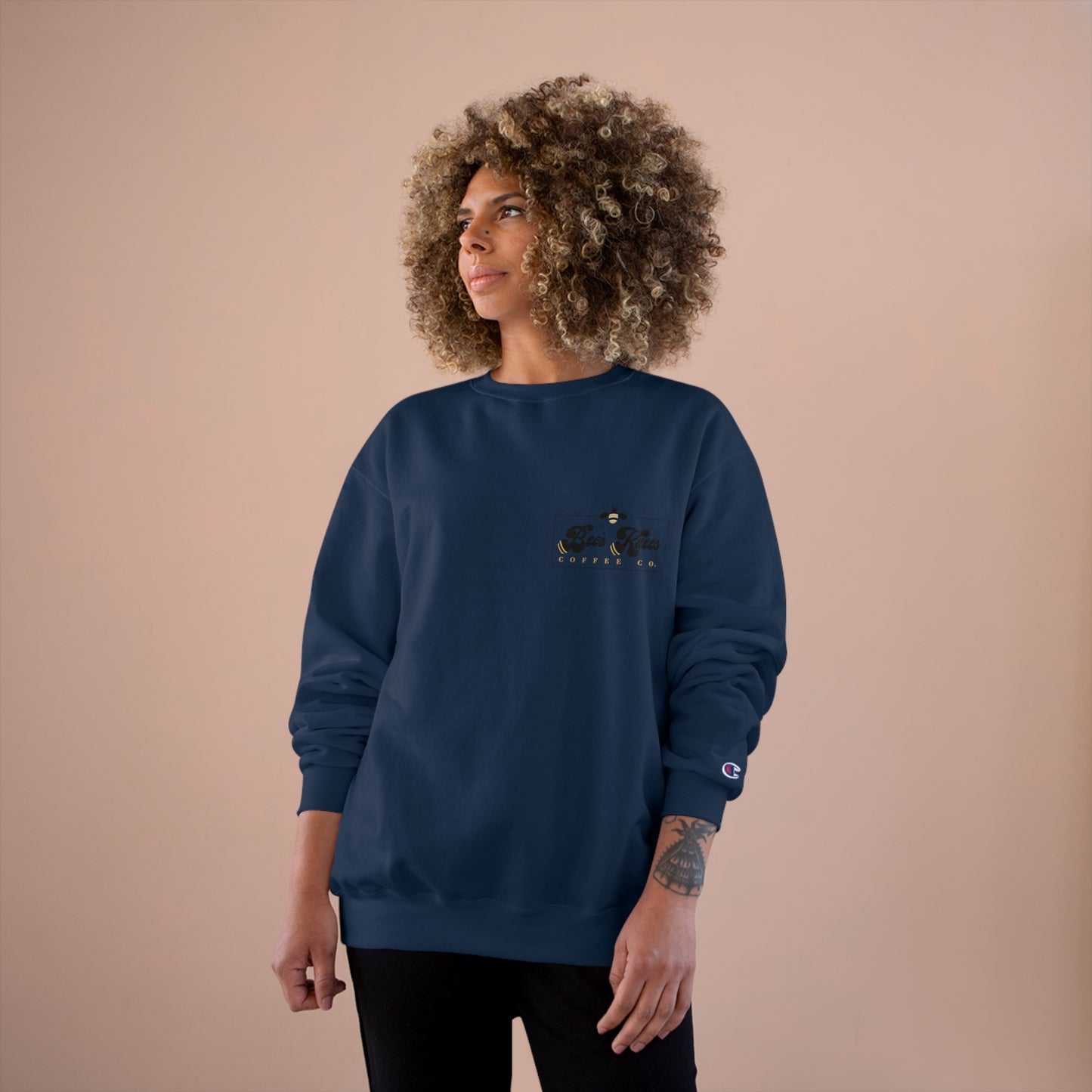 Bee's Knees Pocket Logo Champion Sweatshirt
