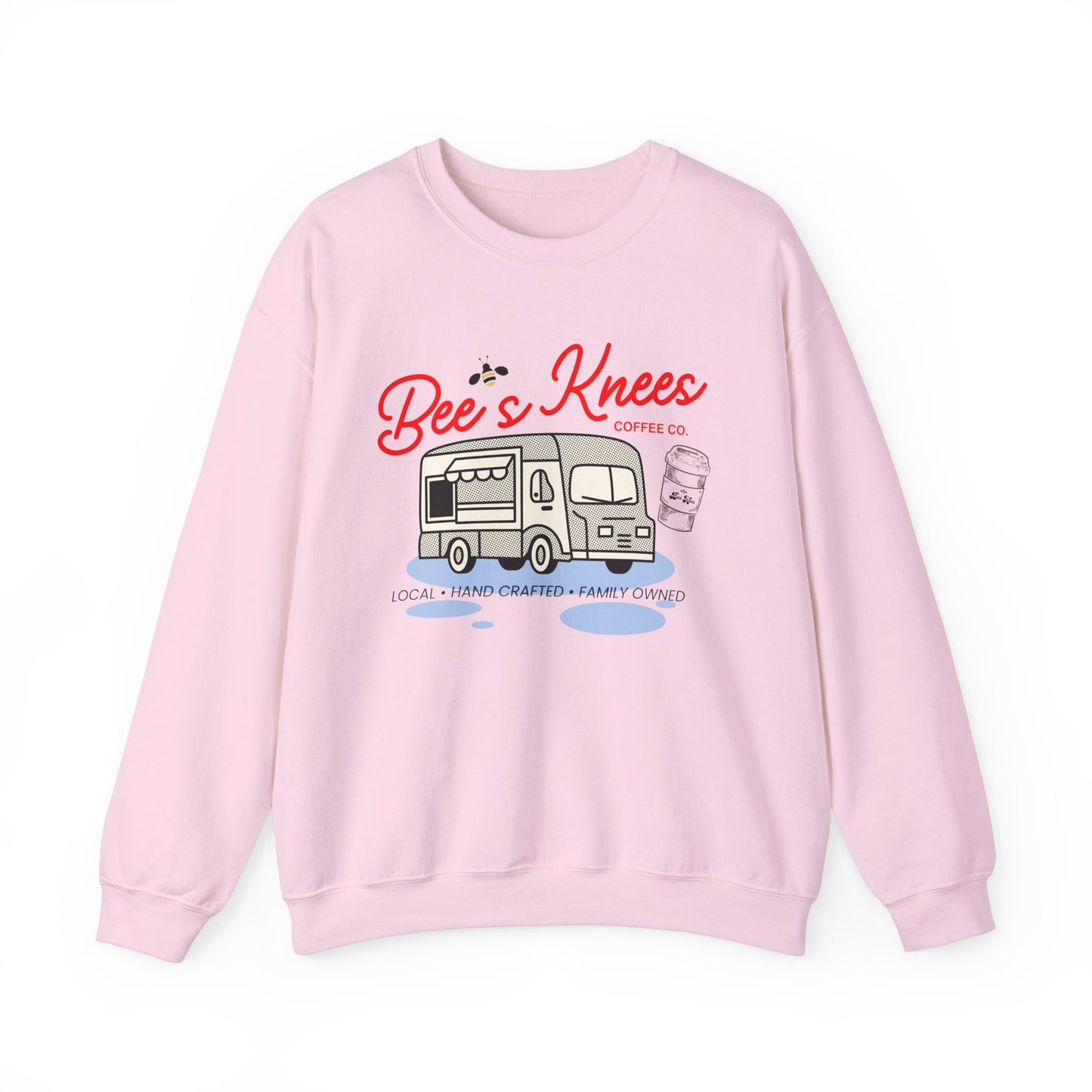 Bee's Knees Truck Unisex Heavy Blend™ Crewneck Sweatshirt