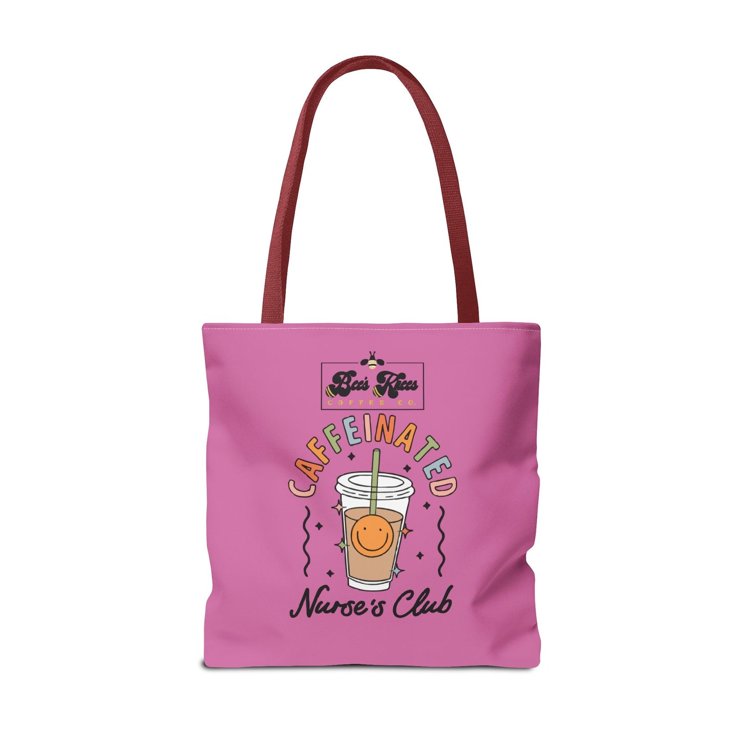 Caffeinated Nurse Club/Bee's Knees Tote Bag (AOP)