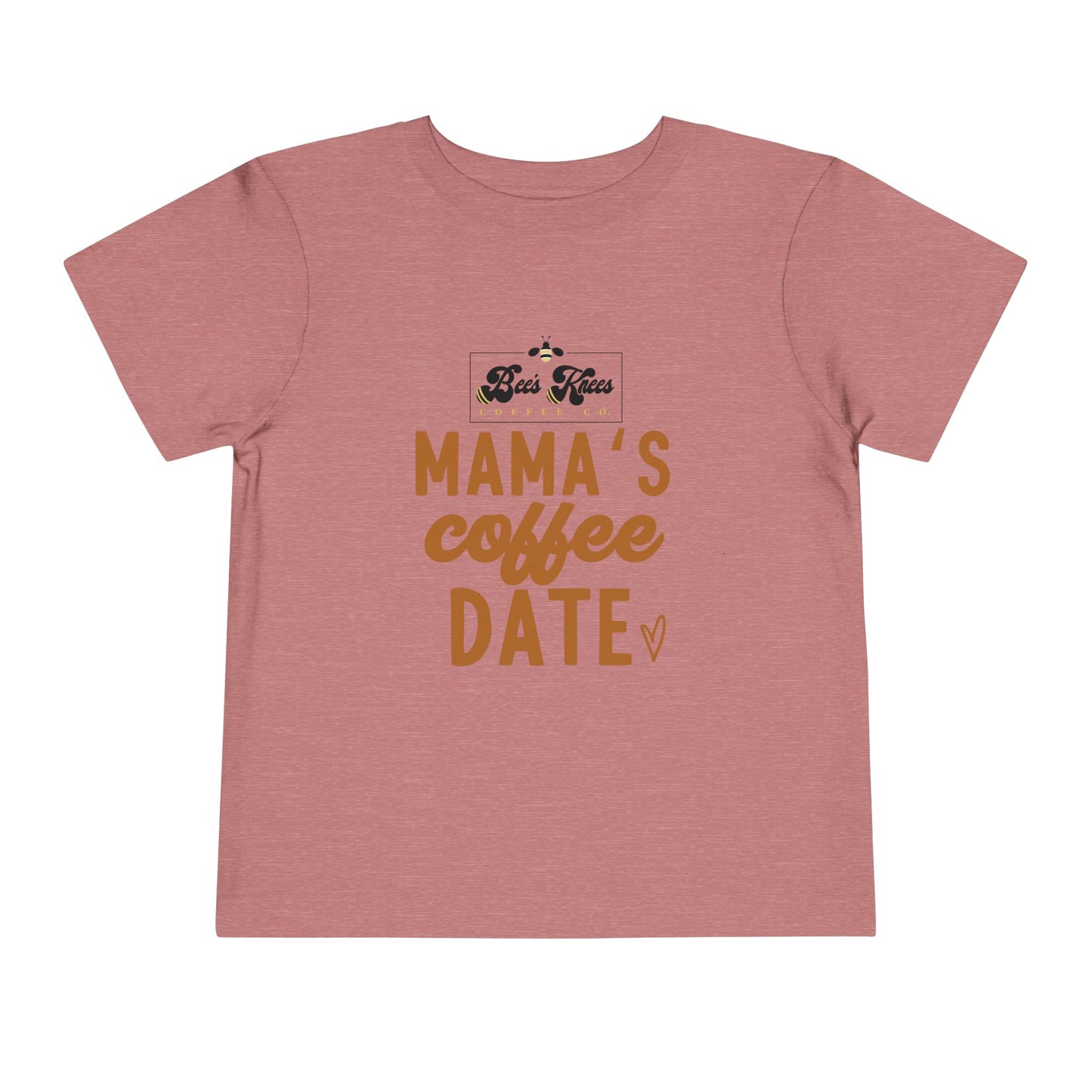 Mama's Bee's Knees Coffee Date Toddler Short Sleeve Tee