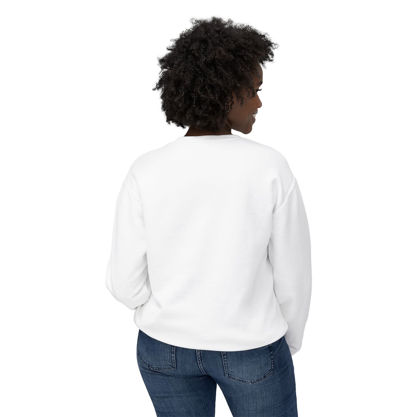 Bee's Knees Coffee, Teach, Repeat Unisex Lightweight Crewneck Sweatshirt