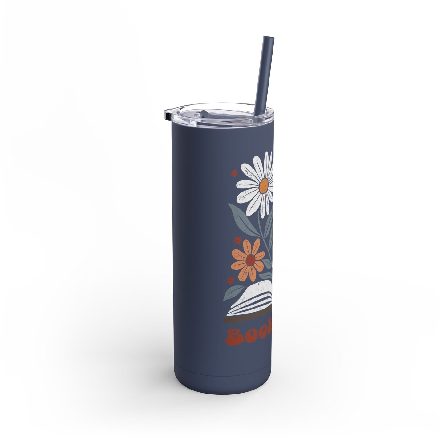 Bookworm Maars Maker Skinny Matte Tumbler, 20oz