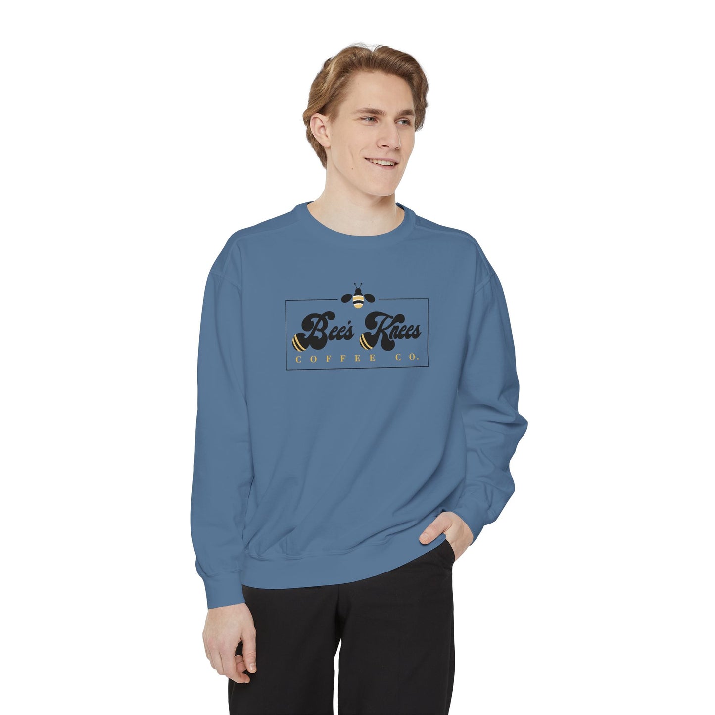 Bee's Knees logo Unisex Garment-Dyed Sweatshirt