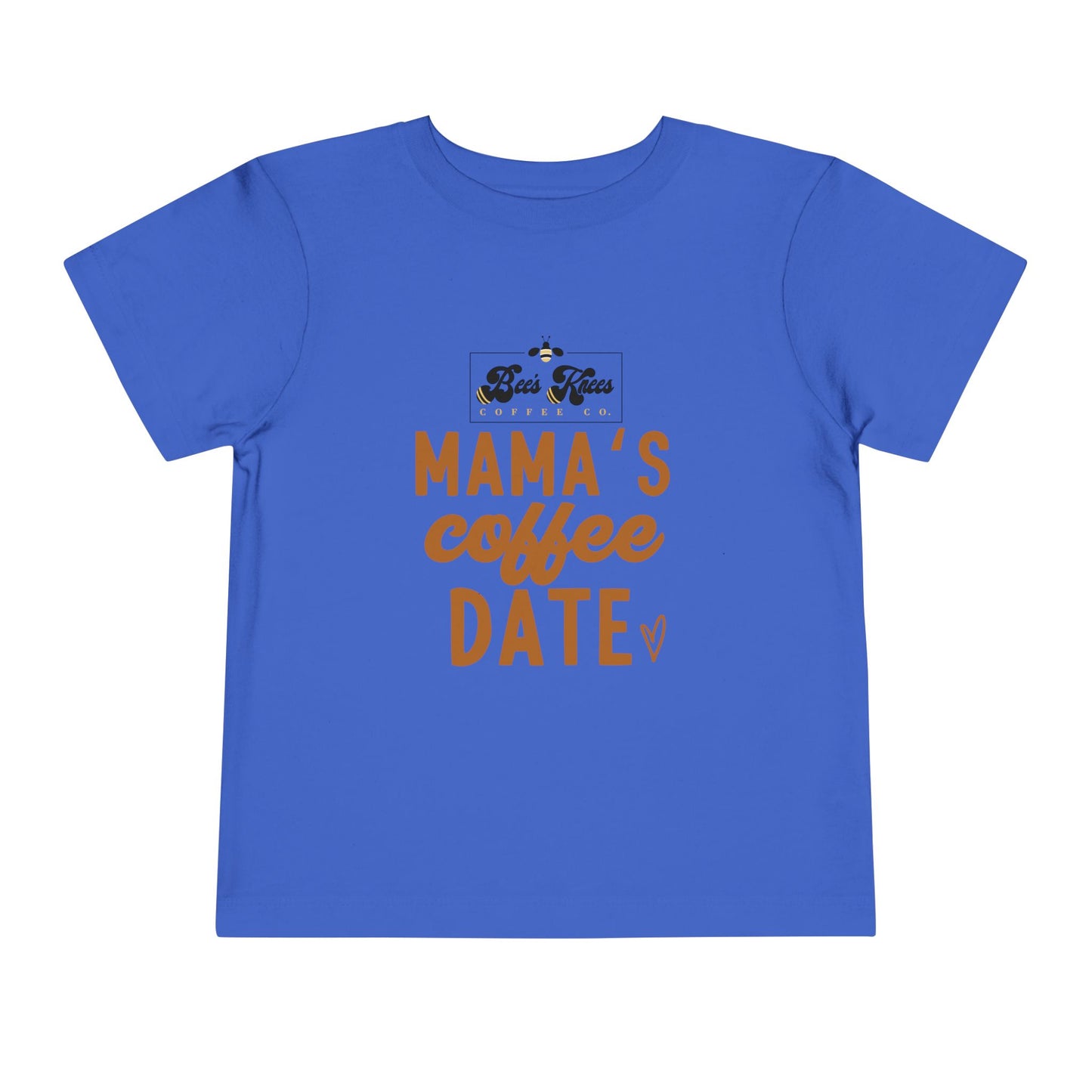 Mama's Bee's Knees Coffee Date Toddler Short Sleeve Tee