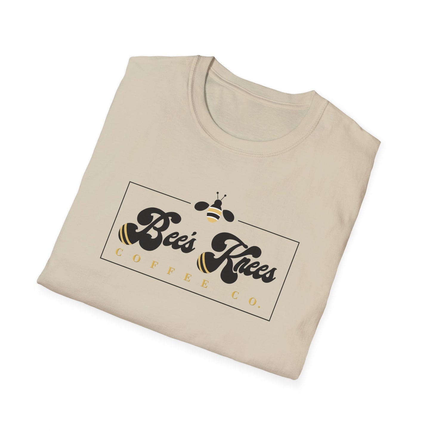 Multiple Colors -Bees Knees Coffee Co. Unisex Softstyle T-Shirt - Comfortable & Trendy Coffee Lover Tee
