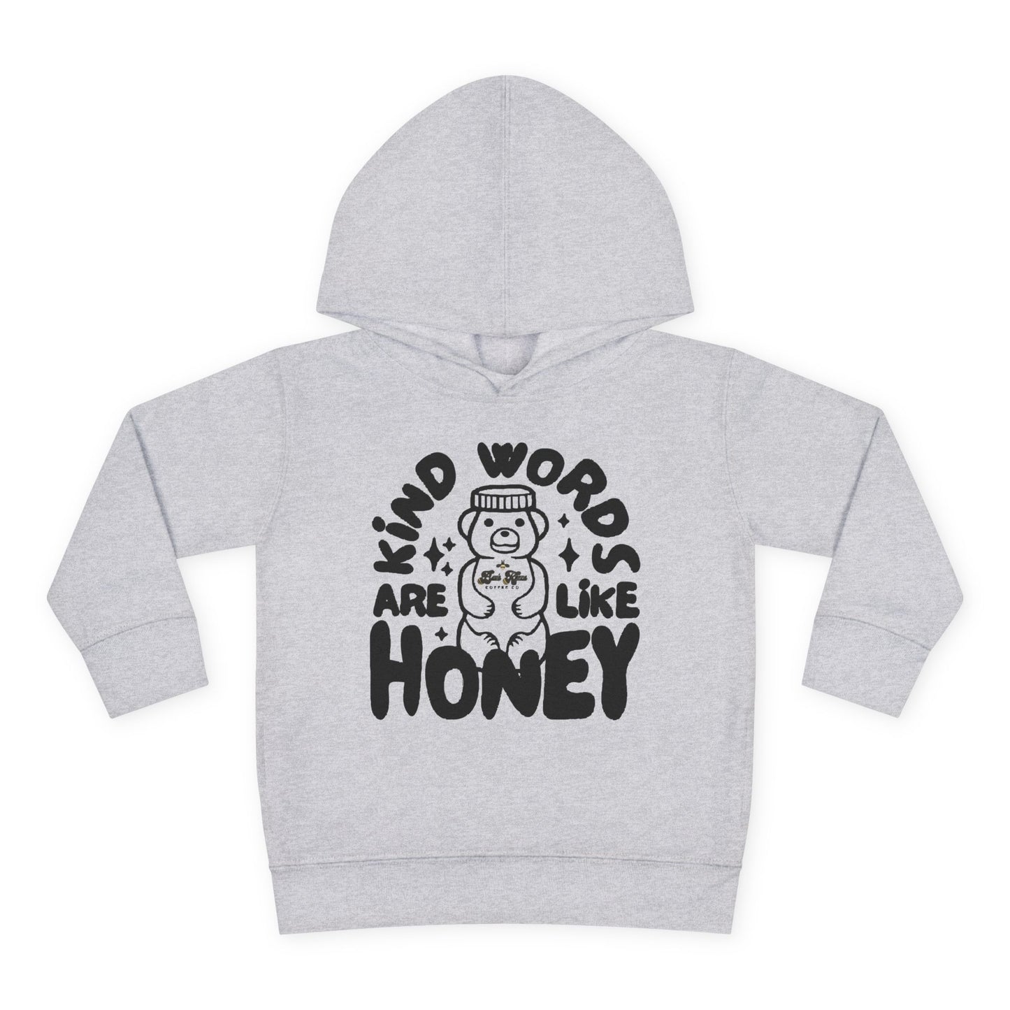 Kind Words/Bee's Knees Toddler Pullover Fleece Hoodie