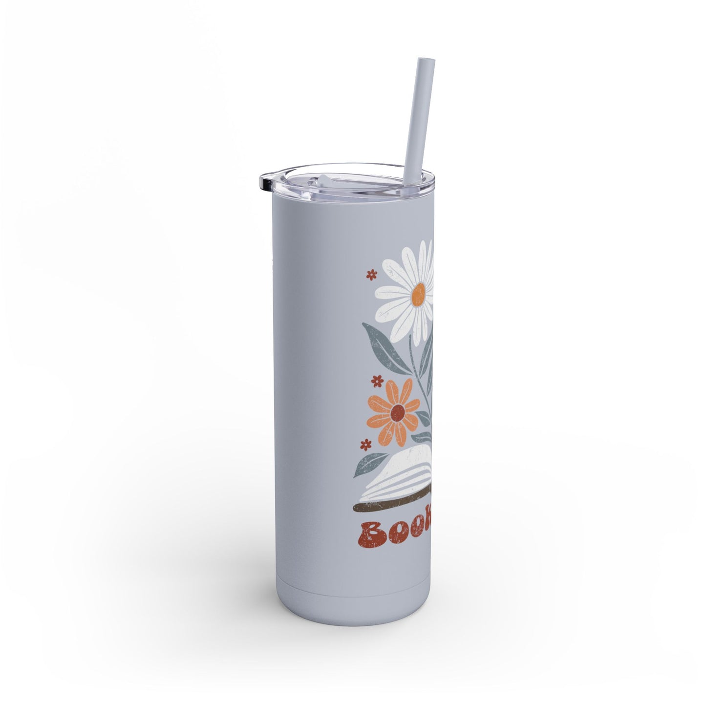 Bookworm Maars Maker Skinny Matte Tumbler, 20oz