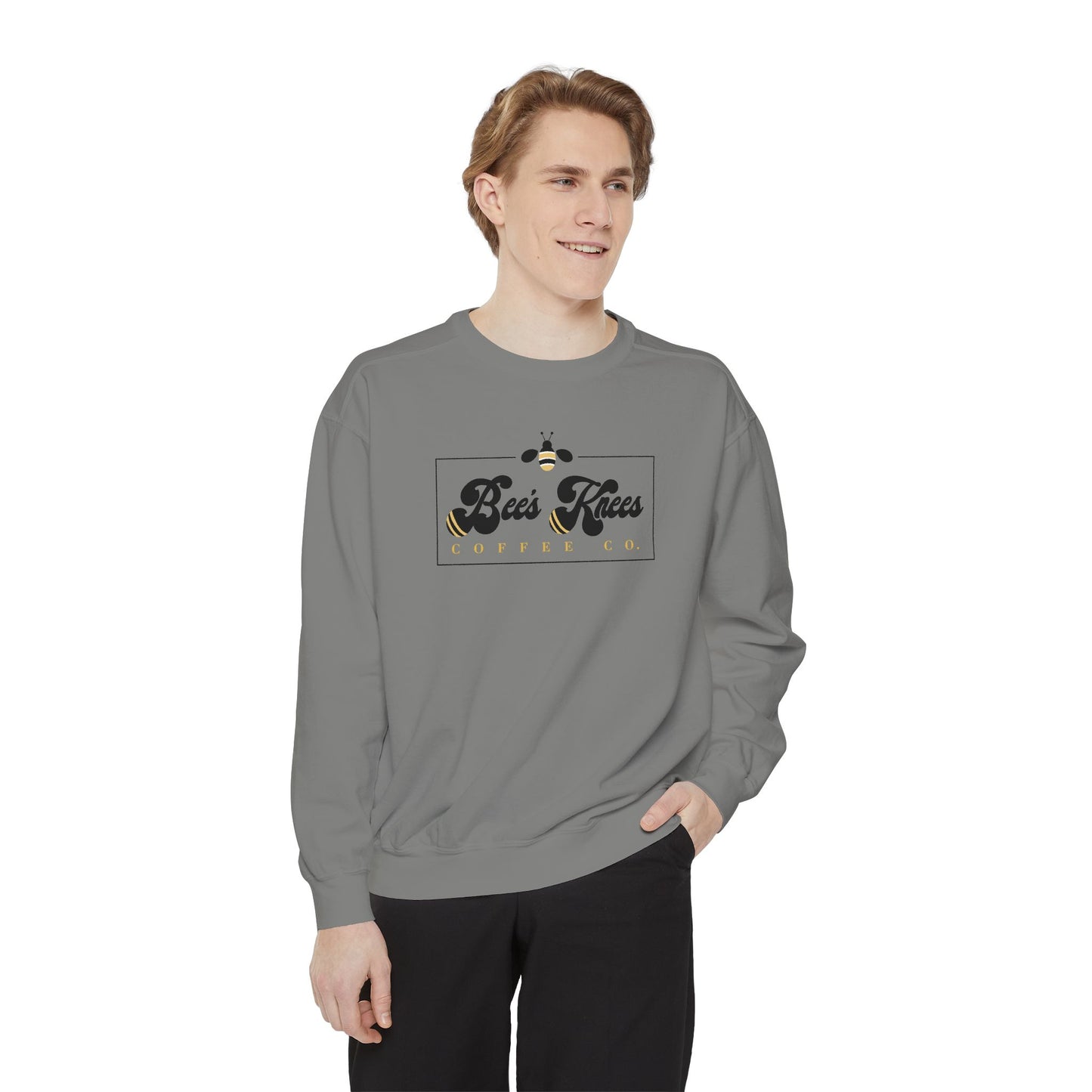 Bee's Knees logo Unisex Garment-Dyed Sweatshirt