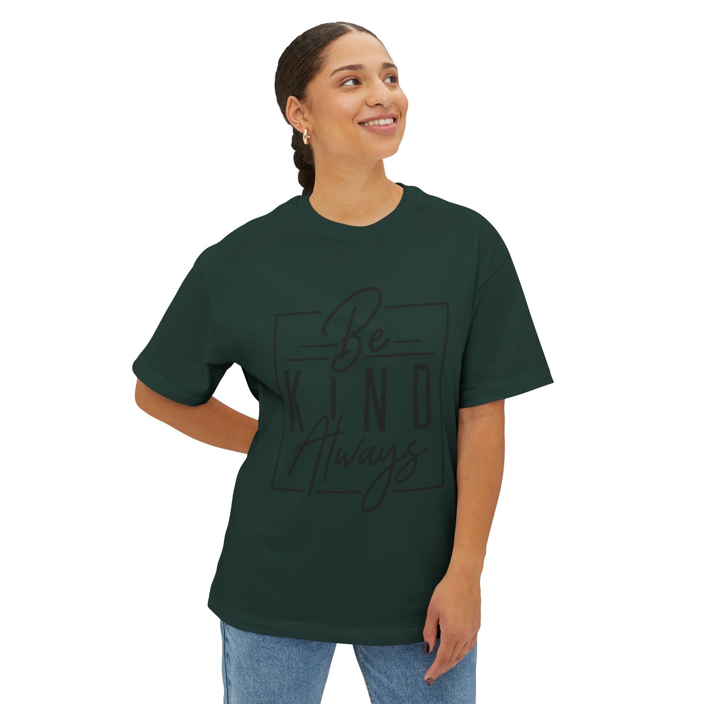 Be Kind Unisex Oversized Boxy Tee