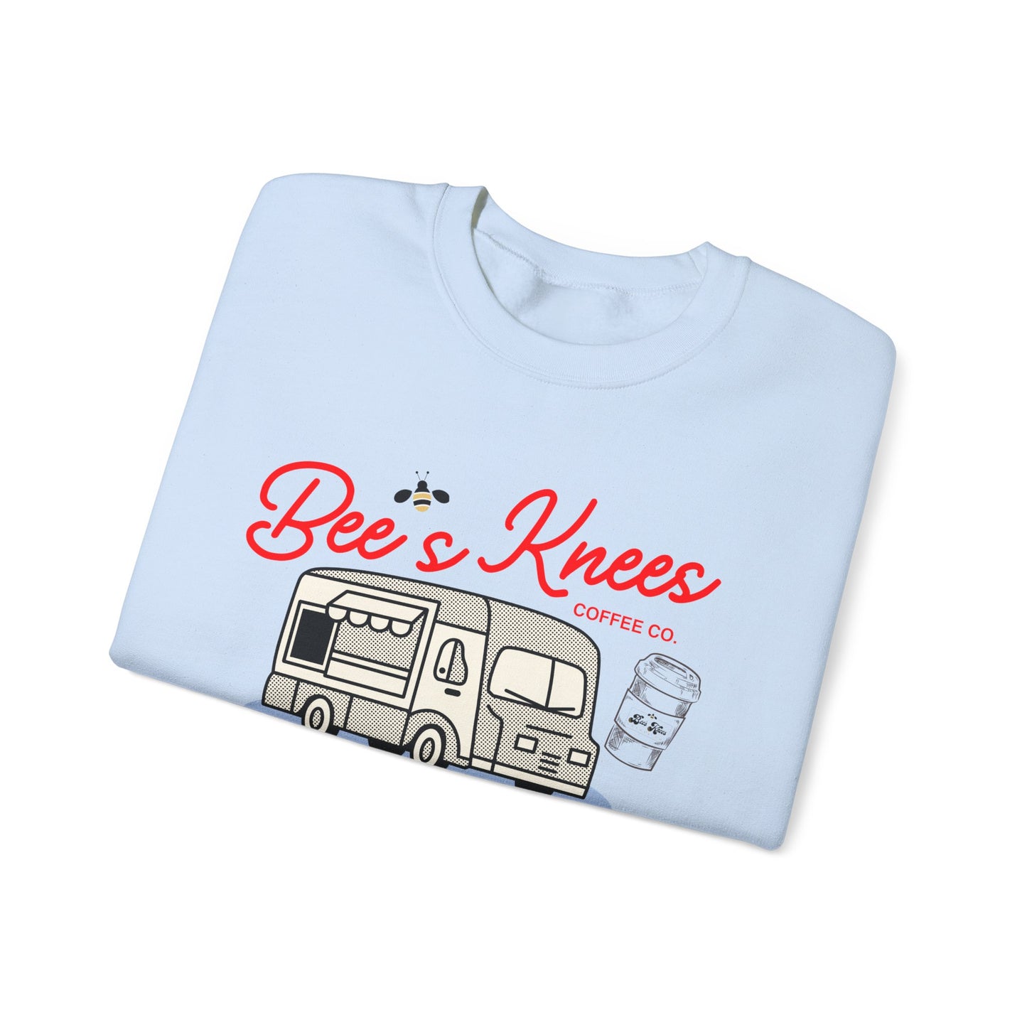 Bee's Knees Truck Unisex Heavy Blend™ Crewneck Sweatshirt