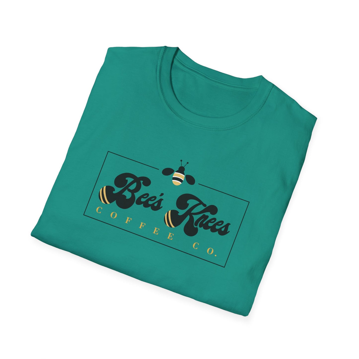 Multiple Colors -Bees Knees Coffee Co. Unisex Softstyle T-Shirt - Comfortable & Trendy Coffee Lover Tee
