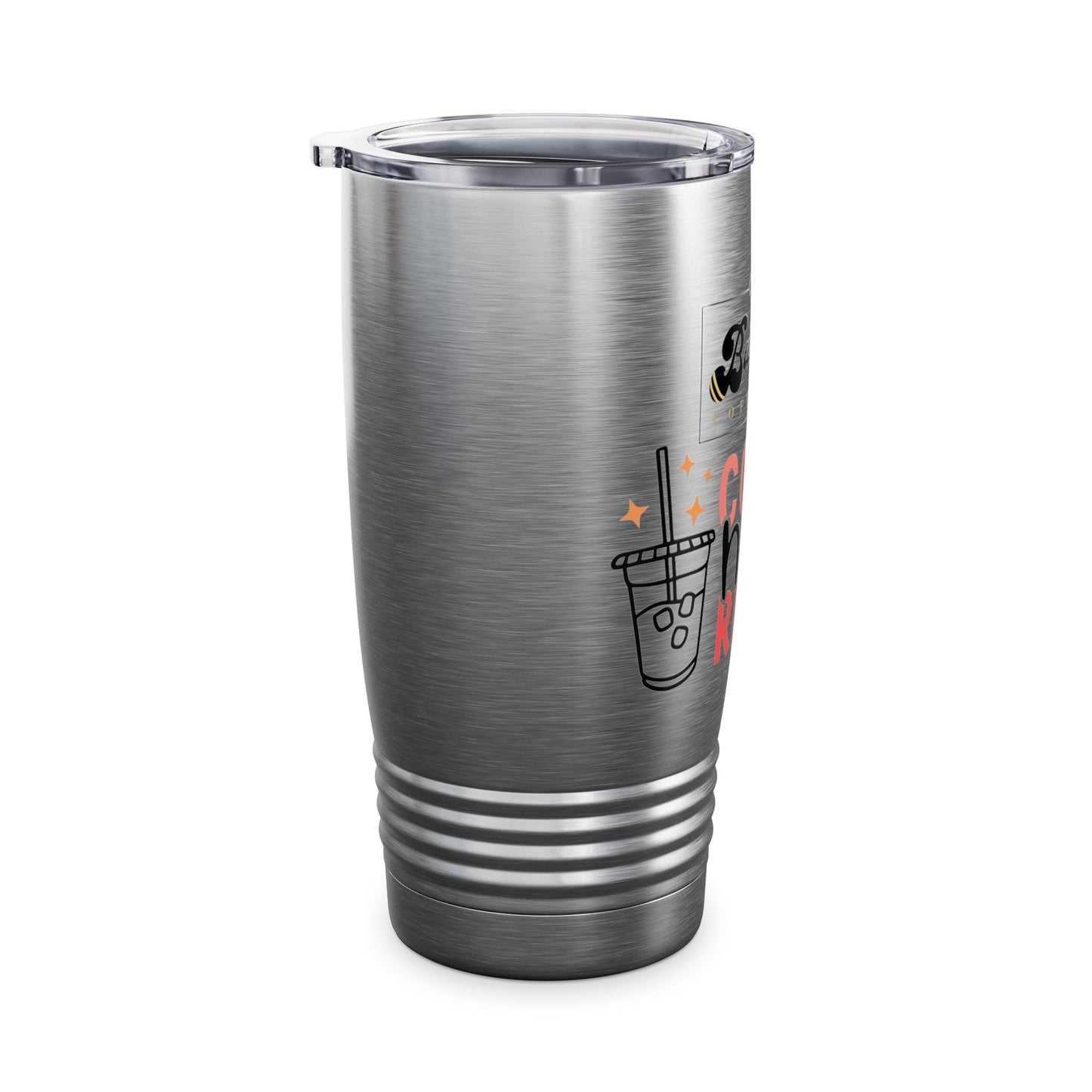 Bee's Knees Logo Coffee, Nurse, Repeat, Ringneck Tumbler, 20oz