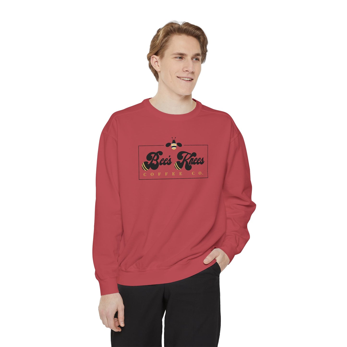 Bee's Knees logo Unisex Garment-Dyed Sweatshirt
