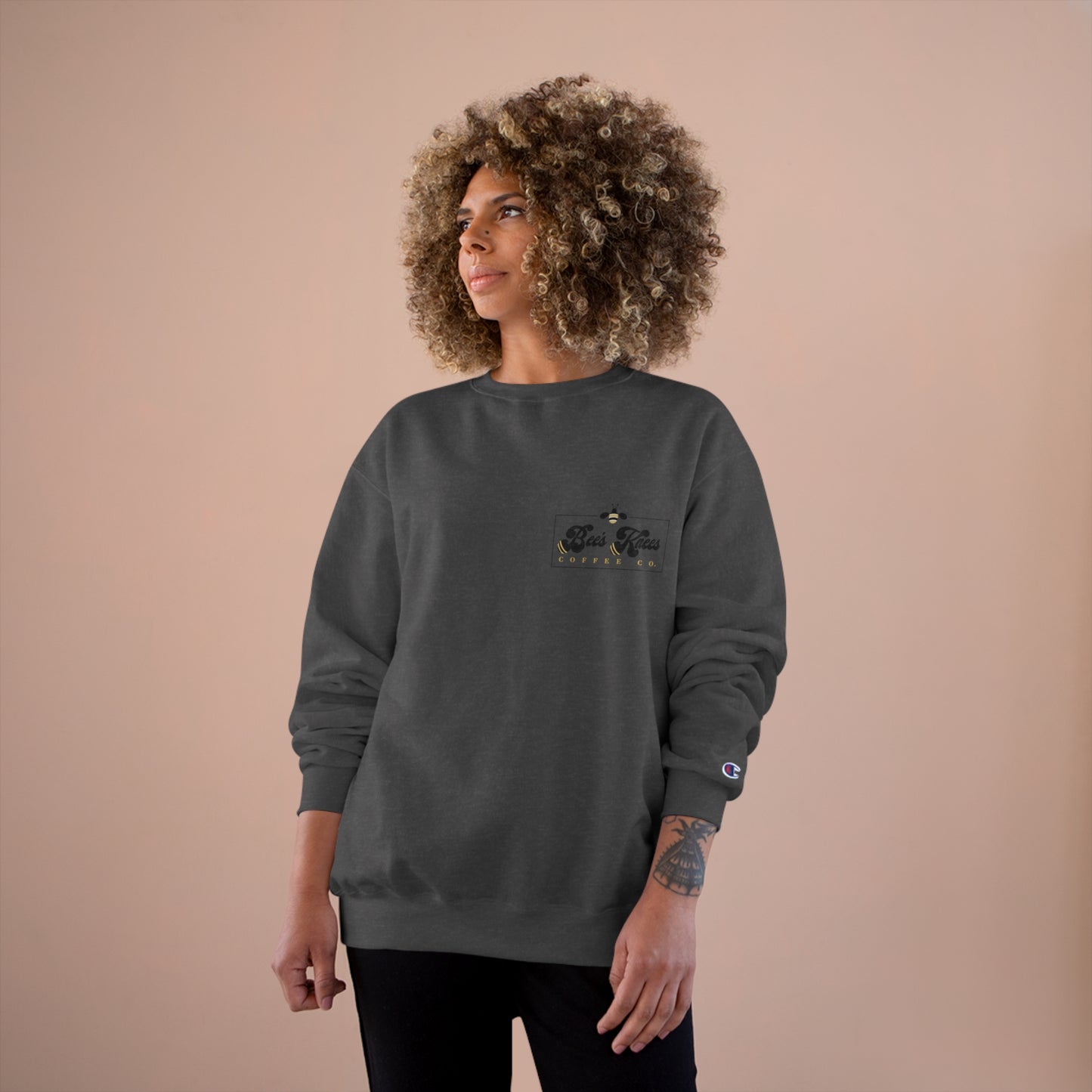 Bee's Knees Pocket Logo Champion Sweatshirt