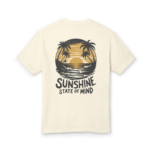 Sunshine State of Mind/Bee's Knees Unisex Heavyweight Cotton Tee