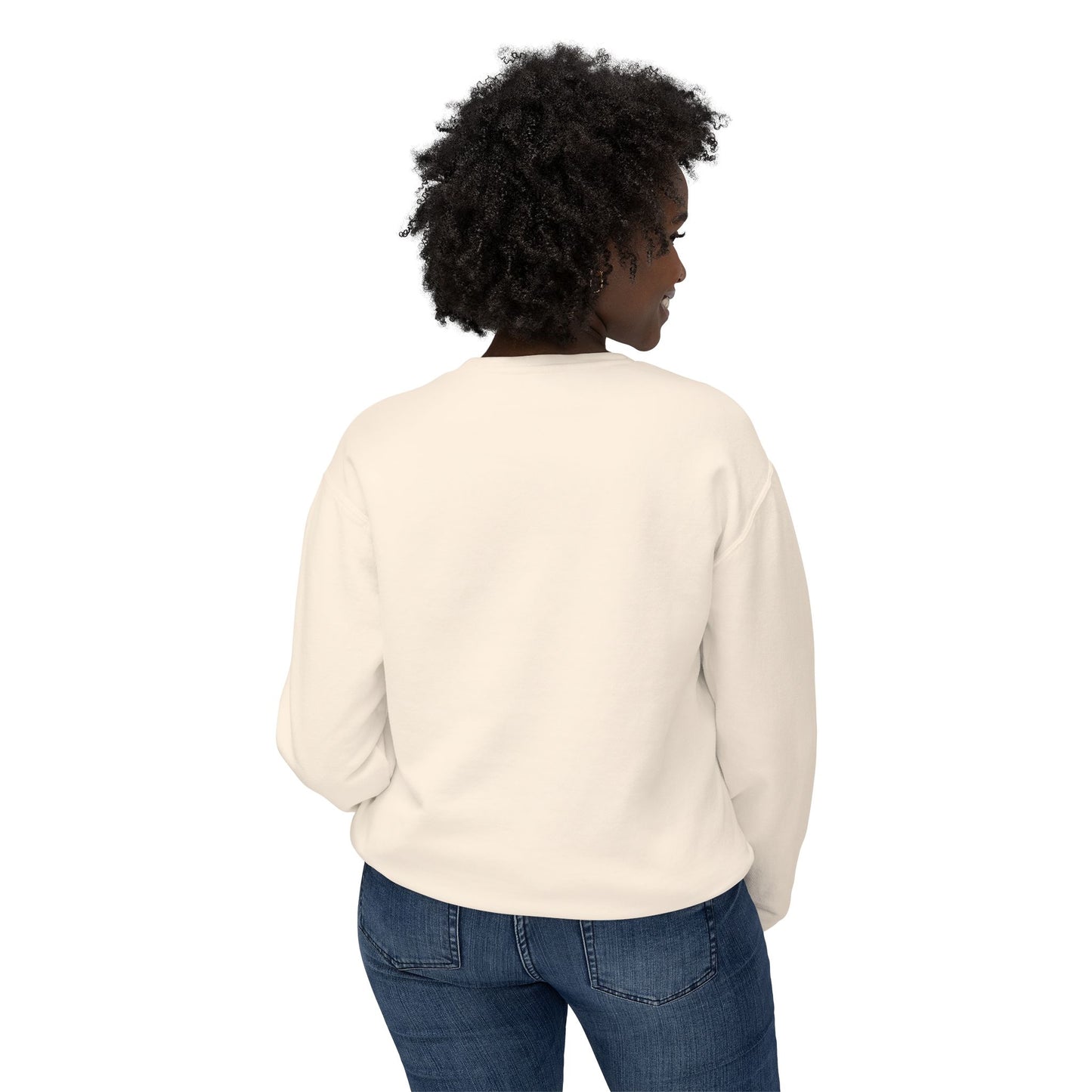 Bee's Knees Coffee, Teach, Repeat Unisex Lightweight Crewneck Sweatshirt